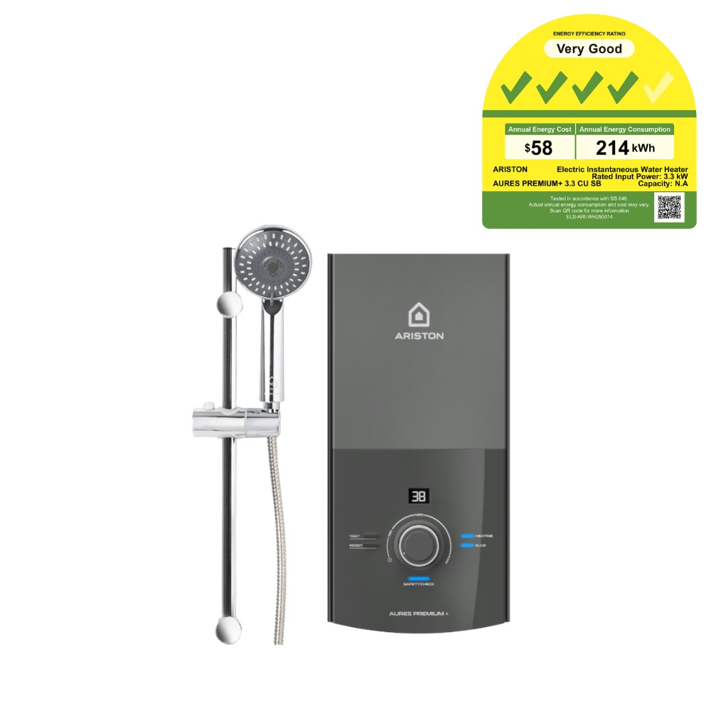 AURES PREMIUM+ COPPER ELECTRIC INSTANT WATER HEATER